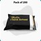 10 x 13 Hello, I Have Arrived Black and Gold Poly Bag Mailer Envelopes 2 Mil